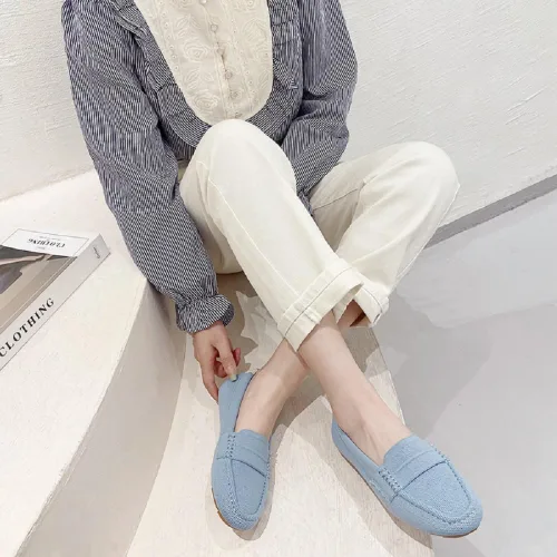 Miniatura 7 de Stytbtot Mocasines cómodos para mujer, zapatos planos