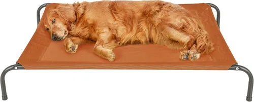 Miniatura 20 de FurHaven Cunas elevadas para mascotas – Hamaca de malla de nailon refrescante y transpirable para perros pequeños y gatos, fácil de montar, duradera