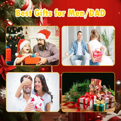 Miniatura 6 de Regalos para papá y hombres, paquete de 2 bolígrafos multiherramienta, bolígrafo multifunción