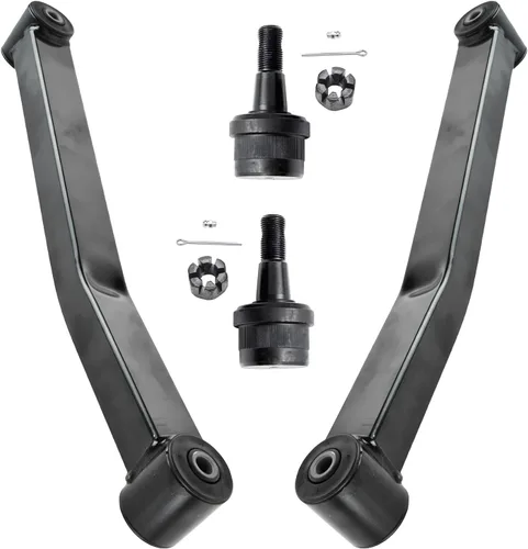 Miniatura 211 de Detroit Axle - Brazos de control superiores traseros para Chrysler 300 Dodge Challenger Charger Magnum, reemplazo del conjunto de brazos de control