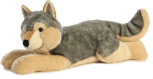 Miniatura 16 de Aurora® Adorable animal de peluche Super Flopsie™ Paint™, facilidad lúdica, compañeros atemporales, color marrón, 27 pulgadas