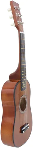 Guitarra acústica de 23 pulgadas para niños, pequeño instrumento popular para principiantes, niños y niñas, cómoda y ligera guitarra de práctica de