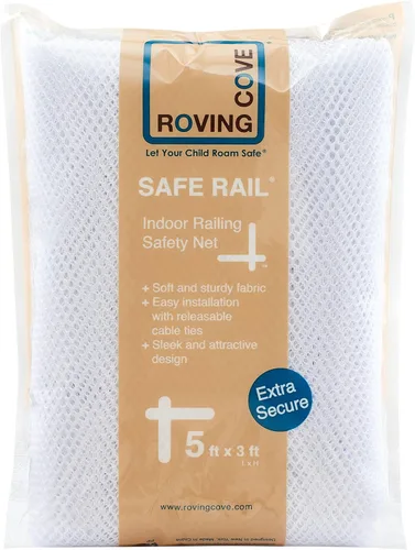 Miniatura 7 de Roving Cove® Safe Rail ™ – Balcón Escalera y Red de seguridad – Pasamanos y escaleras Ferroviario neta, Perla