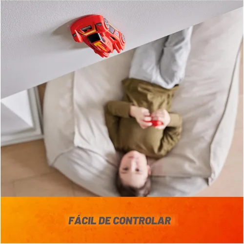 Miniatura 5 de Air Hogs Zero Gravity Sprint - Auto de carreras para pared, a control remoto, recargable por USB-C, para interiores, más de 4 pulgadas, juguetes