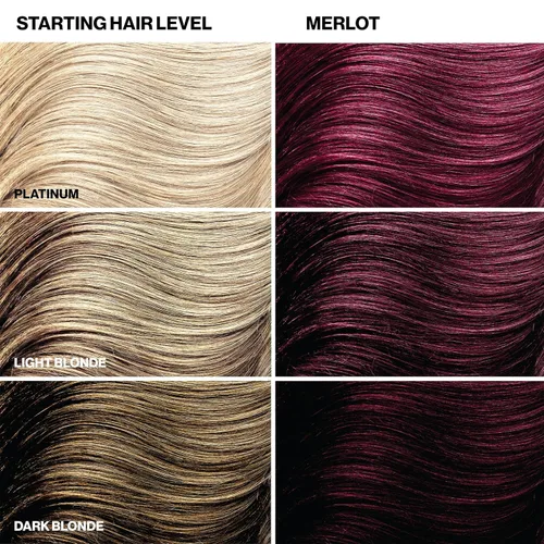 Miniatura 6 de Keracolor Color + Clenditioner - Acondicionador 3 en 1 para depositar color, limpia y acondiciona suavemente, color de cabello Merlot