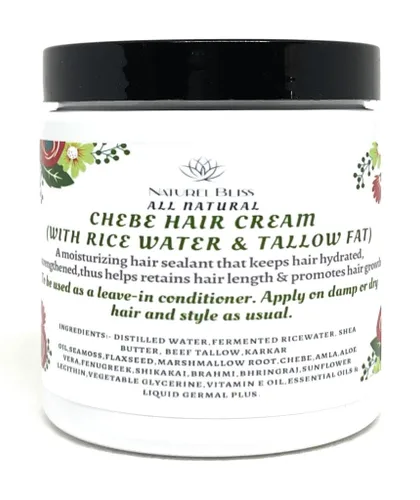 Miniatura 6 de Croton Zambesicus Crema para el crecimiento del cabello, acondicionador sin enjuague, con agua de arroz fermentada y sebo, aloe vera, musgo marino