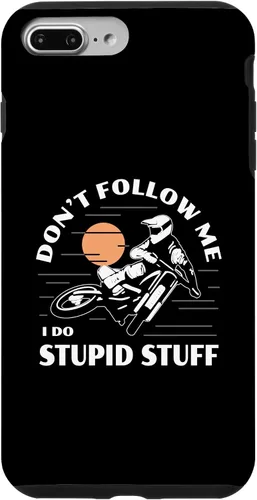 Miniatura 12 de Funda para iPhone 12 Mini Dirtbike Motocross Don't Follow Me Stupid Stuff Dirt Bike