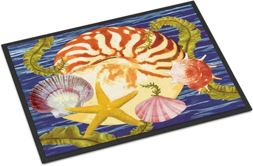 Miniatura 51 de Caroline's Treasures PRS4045MAT - Tapete para puerta delantera, 18 x 27 pulgadas, para interiores y exteriores, para entrada, antideslizante