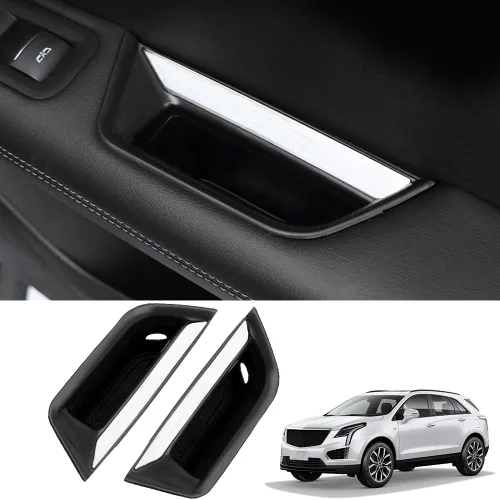Miniatura 11 de Para Cadillac XT5 XT6 accesorios Caja de almacenamiento de consola central compatible con 2023 2022 2021 2020 2019 2018 2017 2016/2023-2020 Insertar