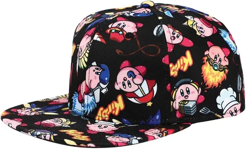 Miniatura 2 de Kirby - Sombrero de pico plano con impresión en toda la superficie, multicolor, Multi colorido
