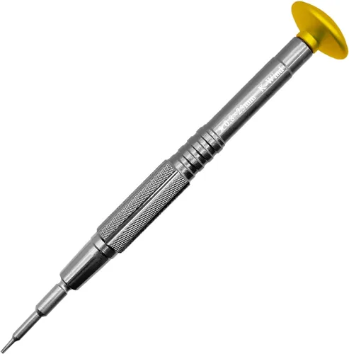 Miniatura 6 de Destornillador de tres alas Y000 de 0.024 in para teléfono celular y reloj inteligente, punta de acero magnética S2, tapa giratoria, agarre