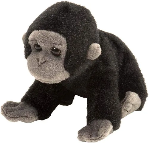 Miniatura 2 de Wild Republic Pocketkins Eco Gorila, animal de peluche, 5 pulgadas, juguete de peluche, hecho de materiales reciclados, respetuoso con el medio