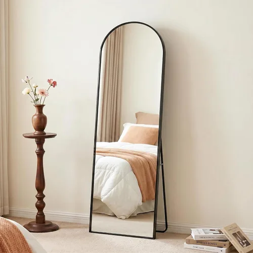 Miniatura 6 de Antok Espejo colgante de longitud completa sobre la puerta, espejo de pared independiente para dormitorio, sala de estar, entrada, 48 pulgadas