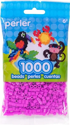 Miniatura 11 de Perler 80-15262 Cuentas de fusible a granel para actividades de manualidades, 1000 unidades, marrón cacao, pequeño