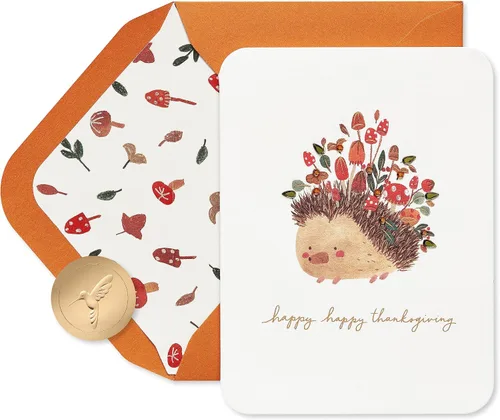 Miniatura 8 de Papyrus Tarjeta de Acción de Gracias para niños (Let the Gobbling Begin)