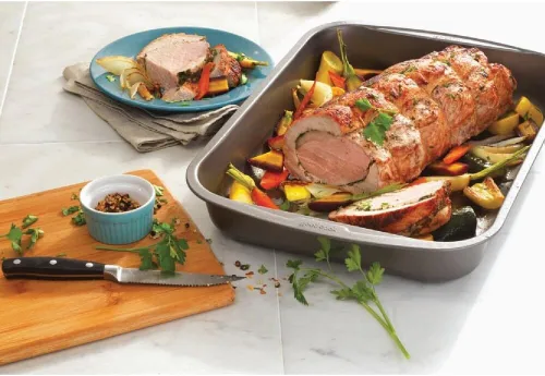 Miniatura 2 de Good Cook Utensilios Antiadherentes para Hornear, charola para asar, Plateado