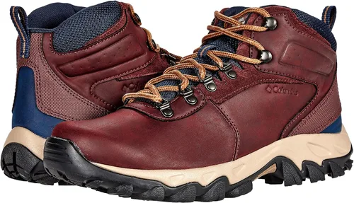 Miniatura 4 de Columbia Newton Ridge Plus II - Botas impermeables de gamuza para hombre transpirables con agarre de alta tracción