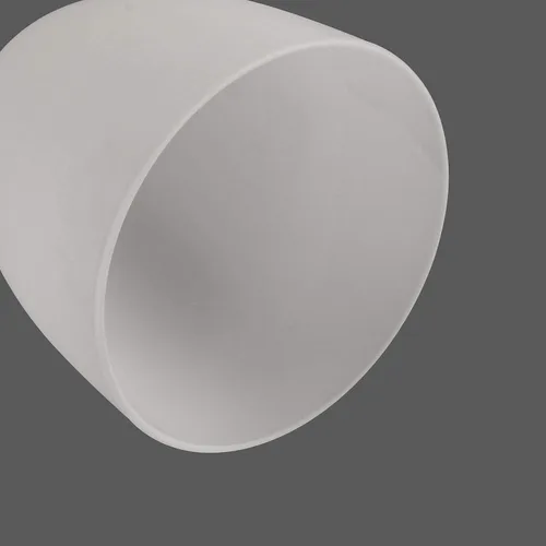 Miniatura 6 de G0030 - Paquete de 3 pantallas de vidrio esmerilado, globo o cubierta de repuesto con ajuste de 1-5/8 pulgadas para lámpara de pared de araña