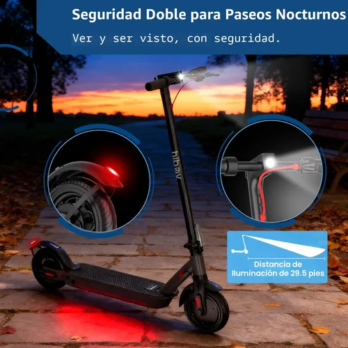 Miniatura 7 de Hiboy S2 Nova Electric Scooter for Adults, 430W Peak Power, Up to 20 Miles Long-Range & 19 MPH, High-Strength Aluminum Body, Portable Folding E