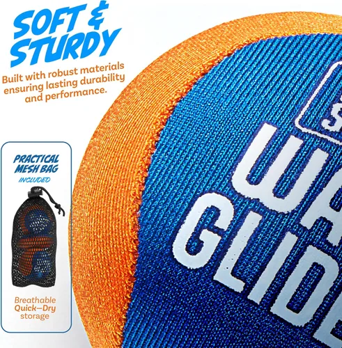 Miniatura 5 de HydroSport Pelota de agua para saltar – Pelota de billar – Juguetes de playa para niños de 8 a 12 años – Saltar lago, Skee, Fly Juego de natación