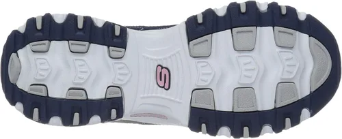 Miniatura 4 de Skechers D'Lites - Tenis de espuma viscoelástica con cordones para mujer