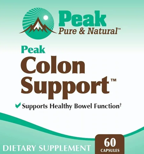Miniatura 2 de Peak Pure & Natural Suplemento de limpieza y desintoxicación de colon para la salud digestiva, apoyo para la salud intestinal con inulina