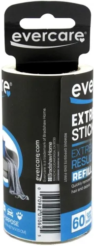 Miniatura 2 de Evercare Recambio de rodillo de pelusa para recoger pelusa, polvo, caspa, 60 capas (paquete de 6)