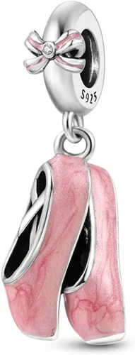 Miniatura 154 de MULA - Dijes de plata de ley 925 para pulseras y collares, colgantes de letras para la familia, cuentas de viaje en avión, dijes de árbol