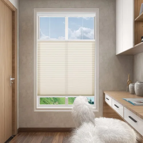 Miniatura 9 de Changshade - Persianas para filtrado de luz para ventanas, 36 pulgadas de largo x 19 pulgadas de ancho, persianas celulares que bajan y suben
