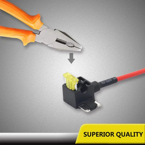 Miniatura 5 de Recoil FT3-10 Paquete de 10 adaptadores de grifo de fusible de 12 V para automóvil Add-a-Circuit Adaptador ACN Blade de perfil bajo Mini fusible