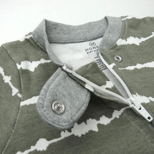 Miniatura 3 de HonestBaby Baby Organic Cotton Footed Sleep Play Pajamas