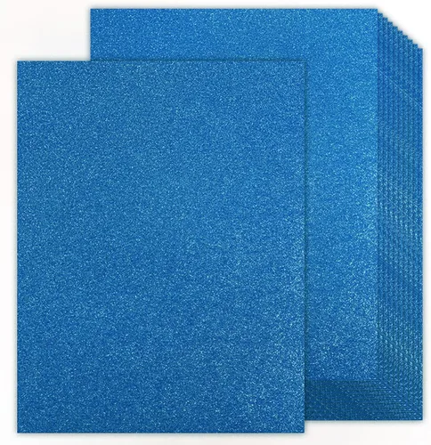Miniatura 9 de Cartulina de Purpurina Rosa Doble Cara - Goefun 24 Hojas 12x12, 280 g/m²/100 LB Papel Metálico Rosa para Tarjetas de San Valentín, Decoración