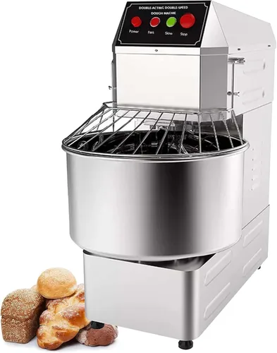 Miniatura 12 de INTSUPERMAI Mezclador de masa comercial Mezclador eléctrico de alimentos con doble acción doble velocidad espiral mezcla para escuelas panaderías