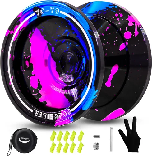 Miniatura 8 de Yoyo de metal W07 de doble modo: yoyo sensible y no sensible, una opción para niños y adultos, adecuado para principiantes y jugadores avanzados