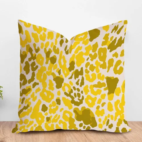 Miniatura 43 de ArogGeld Funda de almohada para sofá, guepardo y leopardo, estampado de leopardo, funda de cojín decorativa de granja para sala de estar