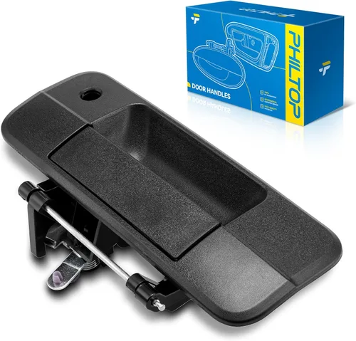Miniatura 17 de PHILTOP Manija de puerta exterior 3 piezas delantera izquierda y derecha y trasera derecha para Chevy Express 1500/2500/3500, reemplaza # 79320
