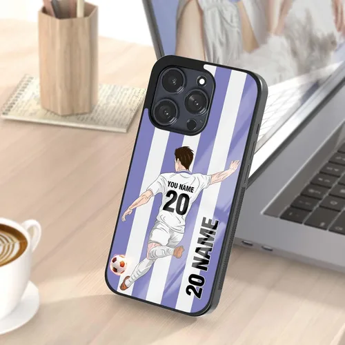Miniatura 7 de Fundas de teléfono con número de nombre personalizado para iPhone 11 12 13 14 15 16 17 Pro Max Plus Mini Xr Xs para Samsung S20 S21 S22 S23 S24 S25