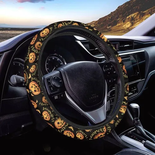 Miniatura 45 de AFPANQZ - Fundas para volante con diseño de nebulosa y galaxia, 14-15 pulgadas, ajuste universal, para la mayoría de los coches, sedanes, SUV