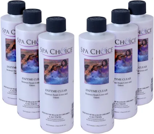 Miniatura 6 de SpaChoice Bañera de hidromasaje transparente de 1 pinta de hidromasaje, clarificador de spa, fabricada en Estados Unidos