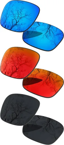 Miniatura 27 de ToughAsNails 3 Pair Polarized Replacement Lenses Compatible with Oakley Hijinx Sunglasses