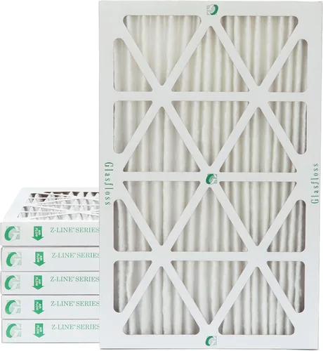 Miniatura 9 de Glasfloss Filtros de aire plisados MERV 10 (FPR 5-6) de 15 x 20 x 1 pulgadas, caja de 6. tamaño real: 14-1/2 x 19-1/2 x 7/8