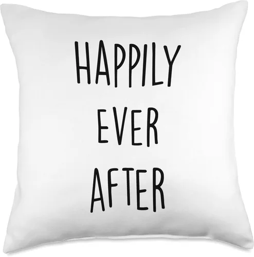 Miniatura 5 de SpreadPassion Happily Ever After - Almohada (16 x 16 pulgadas), multicolor