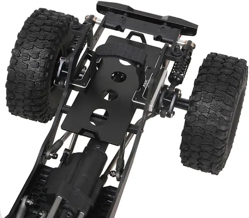 Miniatura 2 de KYX Carreras CNC mecanizado aluminio bandeja de batería actualizaciones piezas accesorios para 1/10 RC Crawler coche Axial SCX10 PRO