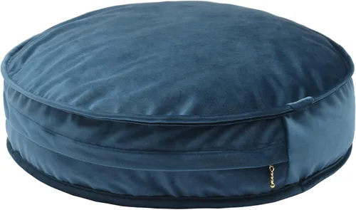 Miniatura 10 de Funda de Almohada de Suelo Redonda de Terciopelo Funda de Asiento Puf de Yoga Meditación Cojín de Felpa Decoración de Sala de Lectura Solo Funda