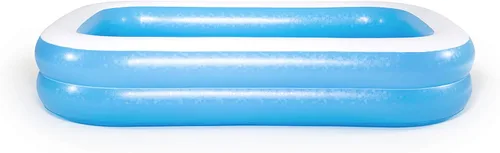 Miniatura 11 de Bestway 54006 Piscina inflable rectangular familiar, 103.1 x 68.9 x 20.1 in, azul/blanco