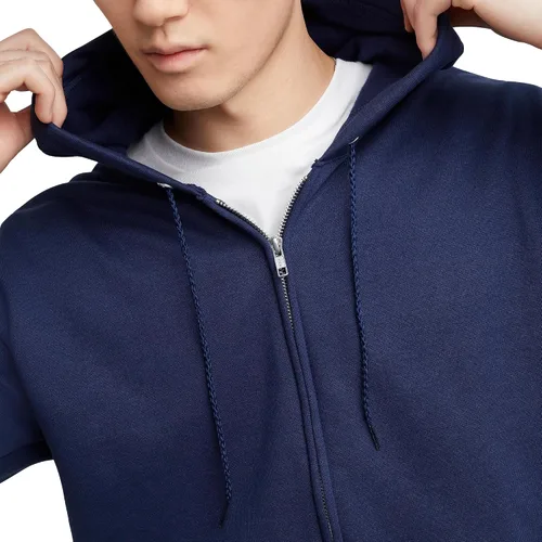 Miniatura 4 de Hanes EcoSmart - Sudadera con capucha para hombre, diseño de vellón con cremallera completa