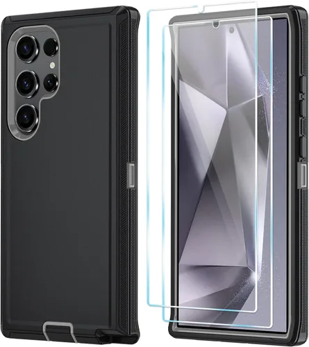Miniatura 28 de ONOLA Funda compatible con Samsung Galaxy S24 Ultra con protector de pantalla HD, resistente a los golpes y a las caídas, funda de 3 capas