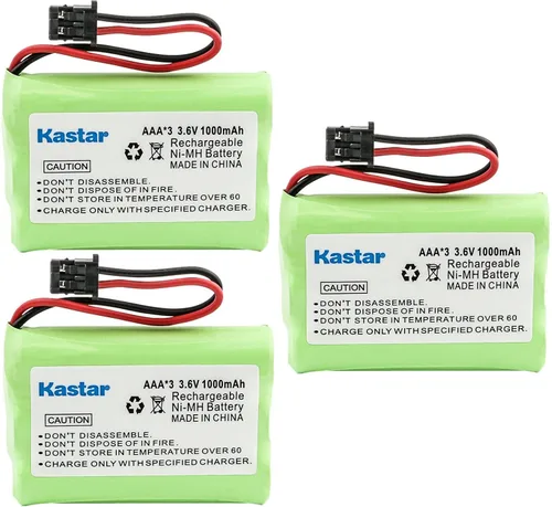Miniatura 6 de Kastar Paquete de 1 batería de repuesto para Uniden BT-1001 BT1001 BT-1004 BT1004 BT-909 BT909 BBTY0483001 BBTY0507001 BBTY0566001 BBTY0616001