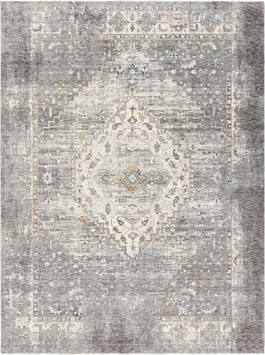 Miniatura 10 de Hauteloom Bolivar - Alfombra tradicional para sala de estar, dormitorio, color salvia polvorienta, gris, carbón, 5 x 8 pies 2 pulgadas