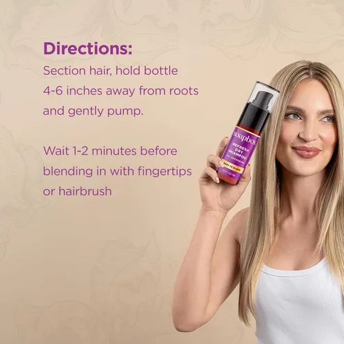 Miniatura 6 de Soapbox Refresh Dry Champú en polvo, absorbe el aceite y da volumen al cabello, champú seco sin aerosol en polvo para el cabello con biotina